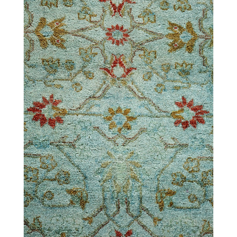 Fine Vibrance One-of-a-Kind 2' 7" X 15' 8" Hand Knotted Area Rug