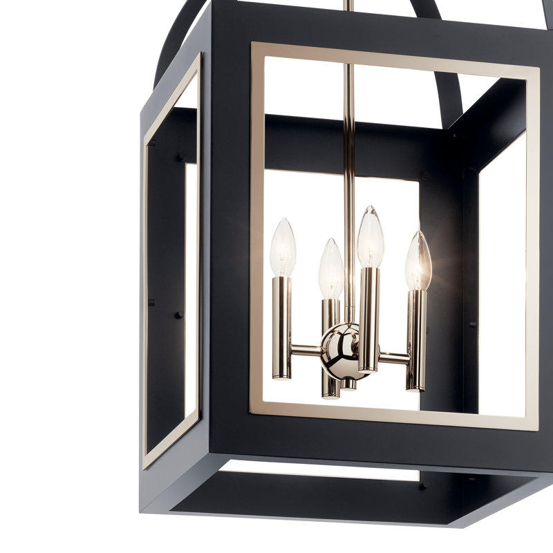 Charif 4 - Light Unique/Statement Pendant, Black