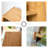 Modern Bamboo Kitchen Sideboard With Adjustable Shelves - Stylish Storage For Home Bar