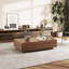 Table basse moderne avec grand rangement