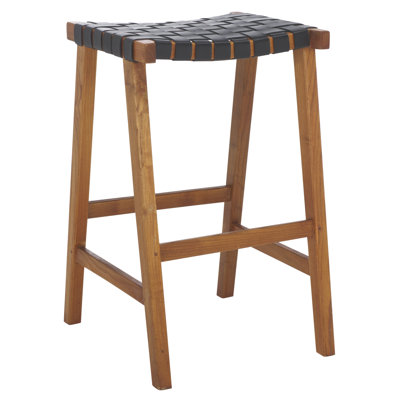Alston Counter Stool with Solid Wood Frame