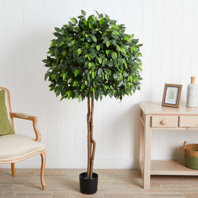 Faux Ficus Tree in Planter