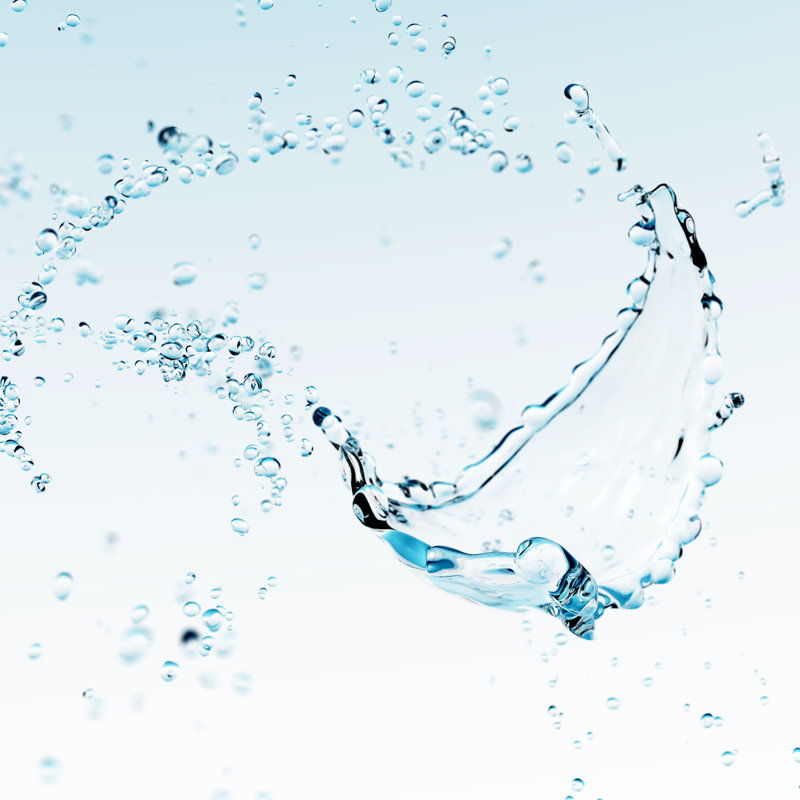 Water Splash by Gbrundin - Wrapped Canvas Print, 76cm H x 76cm W x 3.8cm D