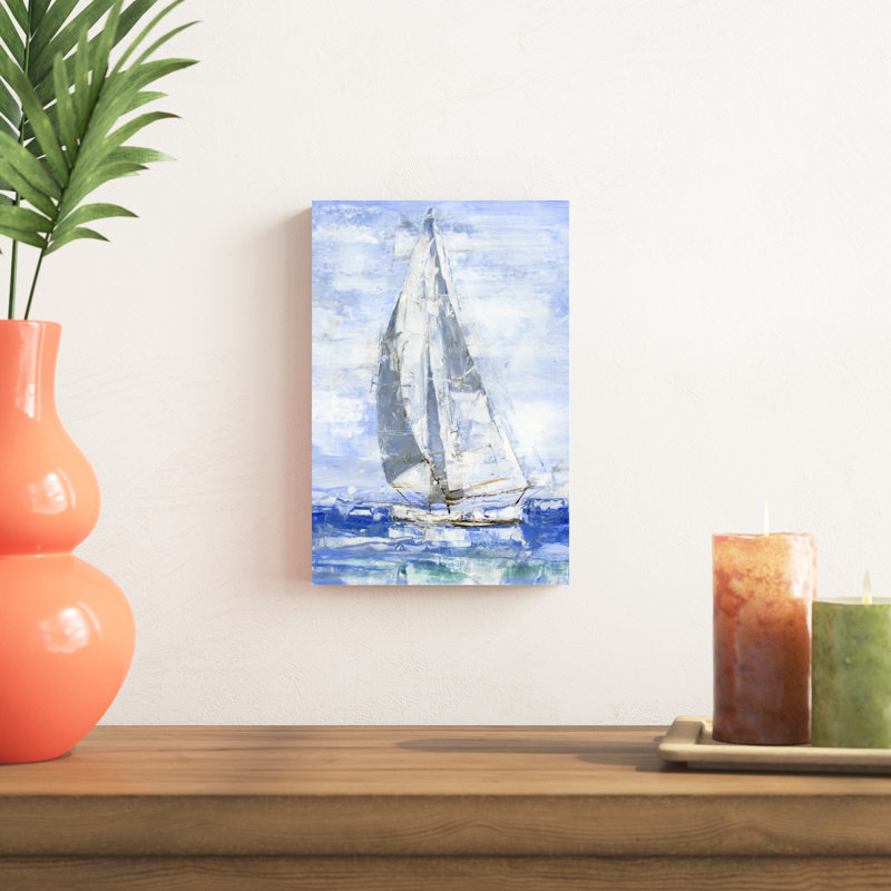 Blue Sails I, H 48 po x l 32 po