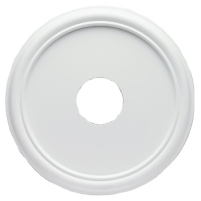 16" SMOOTH MEDALLN PLSTIC