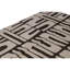 Flatweave Wool Ikat Area Rug in Espresso