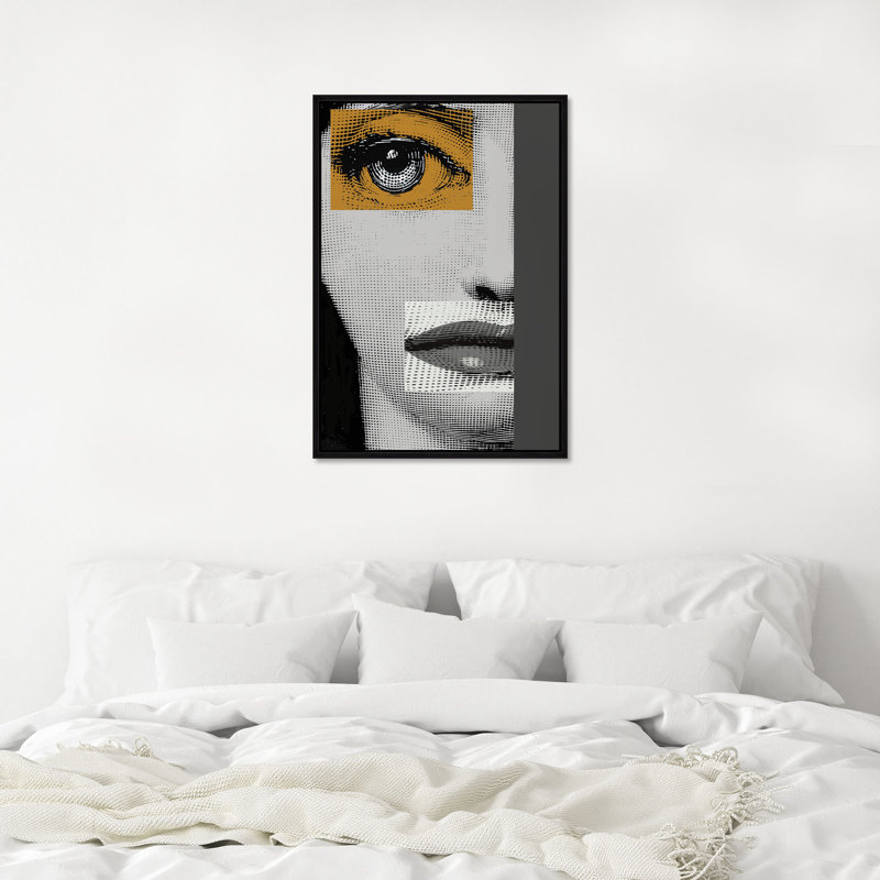 Profile 3 by Jeffrey Goodman, 45.75" H x 31.75" W, Glass Coat