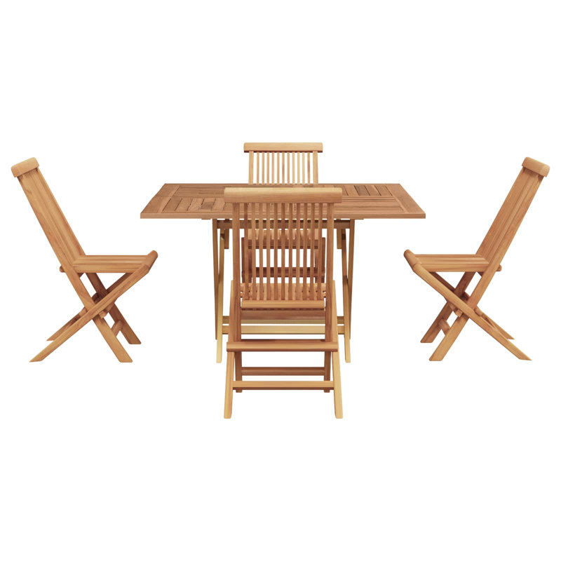 Teak Patio Dining Set with
