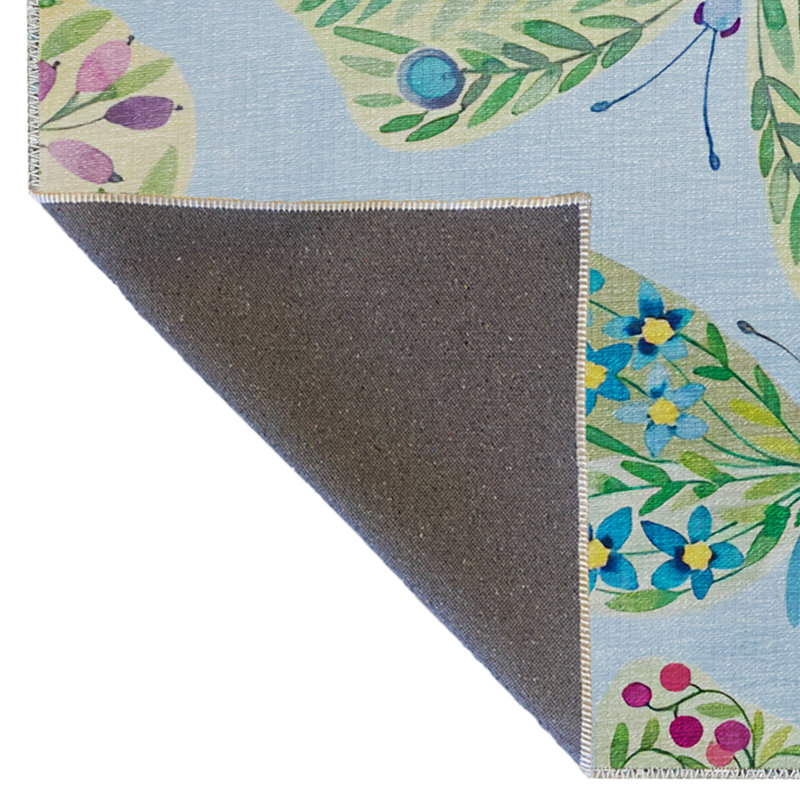 Tapis intérieur / extérieur rectangulaire Bryonie, Rectangle 3 pi 11 po x 5 pi 11 po