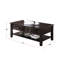 2 tables basses dans un magnifique cadre brun