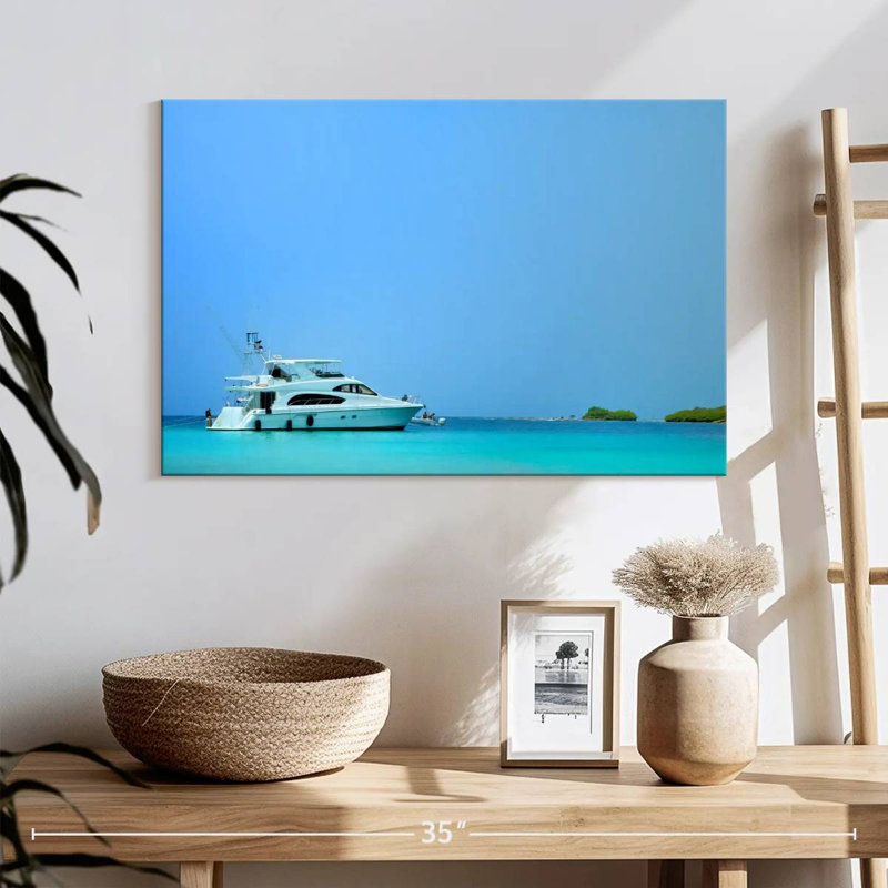 Mehar Los Juanes Morrocoy Yacht, H 16 po x l 24 po