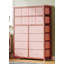Commode 16 tiroirs pour chambre à coucher, commode haute avec tiroirs de rangement en tissu-1050114683