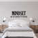 Text & Numbers Non-Wall Damaging Wall Decal