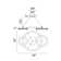 Staudt 2 - Light Dimmable LED Wagon Wheel Chandelier