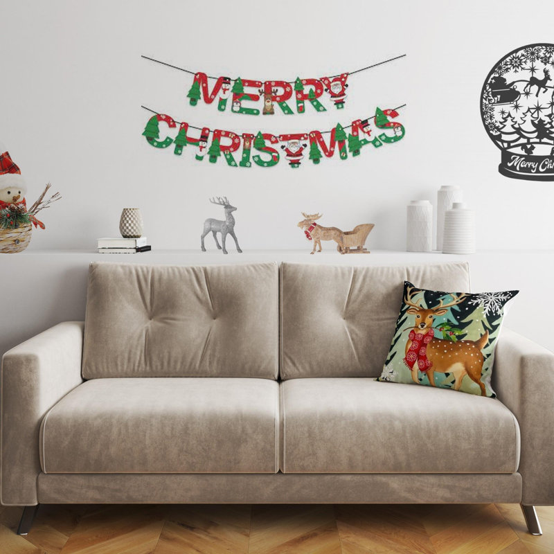 Coussin lavable de qualité supérieure, 17,0 x 17,0 pouces, 50% coton / 50% polyester, rembourrage en silicone, fermeture à glissière dissimulée | Doux, confortable et repassable | Parfait pour la décoration intérieure, le salon et la chambre à cou