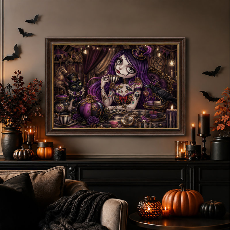 Art mural sur toile Steampunk, H 16 po x l 24 po