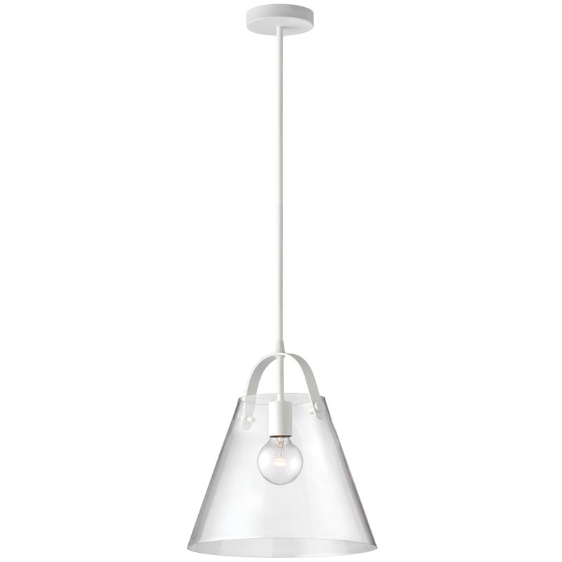 Luminaire suspendu 1 lumière à cône simple Stecker
