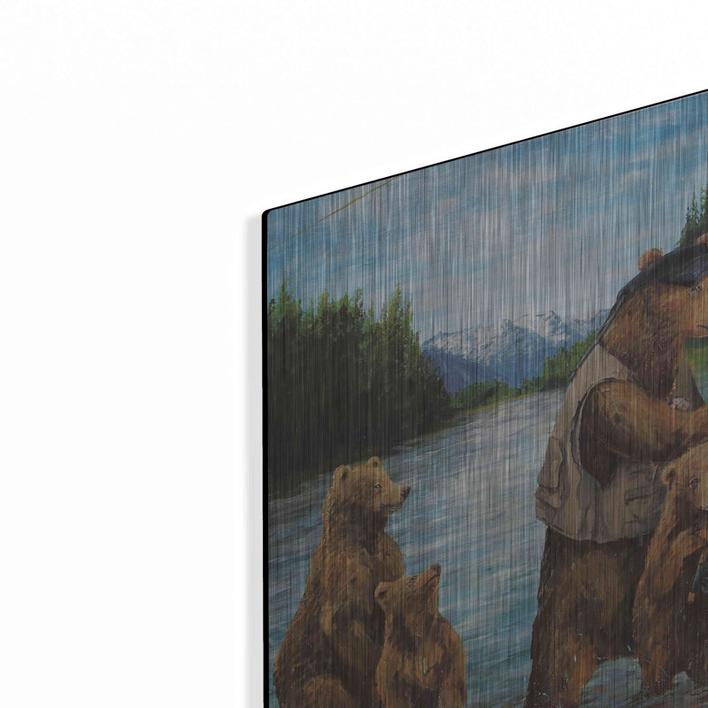 «Papa Bear» par Kamdon Kreations, H 16 po x l 12 po