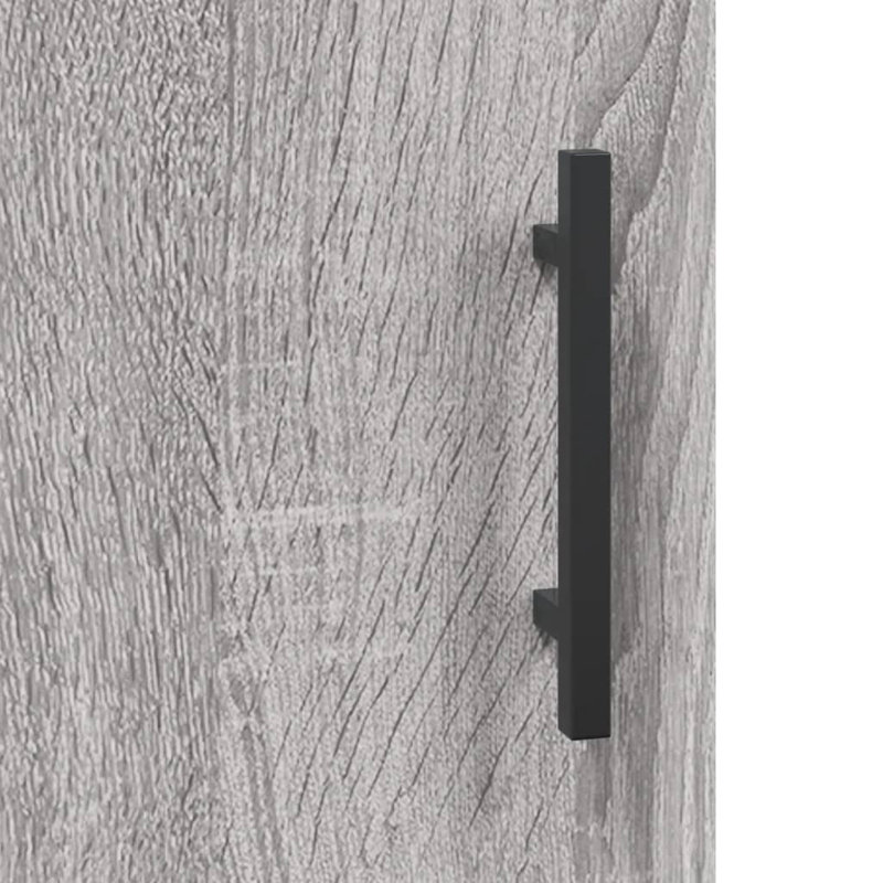 Amear Metal Base Computer Desk, Grey Sonoma