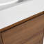 Meuble-lavabo autoportant de 18 po avec lavabo simple, portes à fermeture douce et convenant aux petites salles de bain-LPB03118BRE