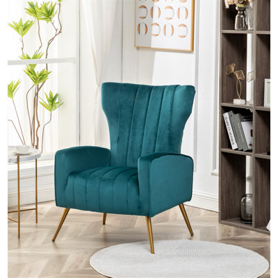 Ceijay Velvet Armchair
