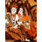 30" Radha Krishna by the River Mysore Wood Inlay Wall Panel - Handcrafted Hindu God Wall Art for Spiritual Home Decor