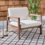 Chaise de patio avec coussins Nicholson