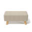 Arturo 57cm Wide Rectangle Solid Colour Footstool Ottoman-42655613