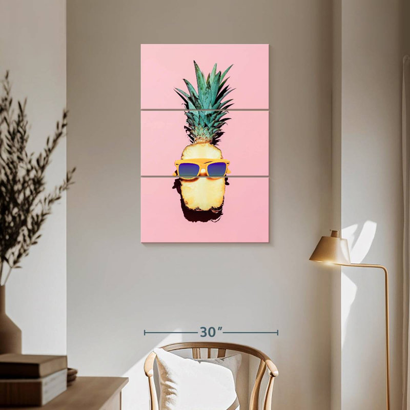 Yarlin Pineapple Fashion, 57" H x 36" W
