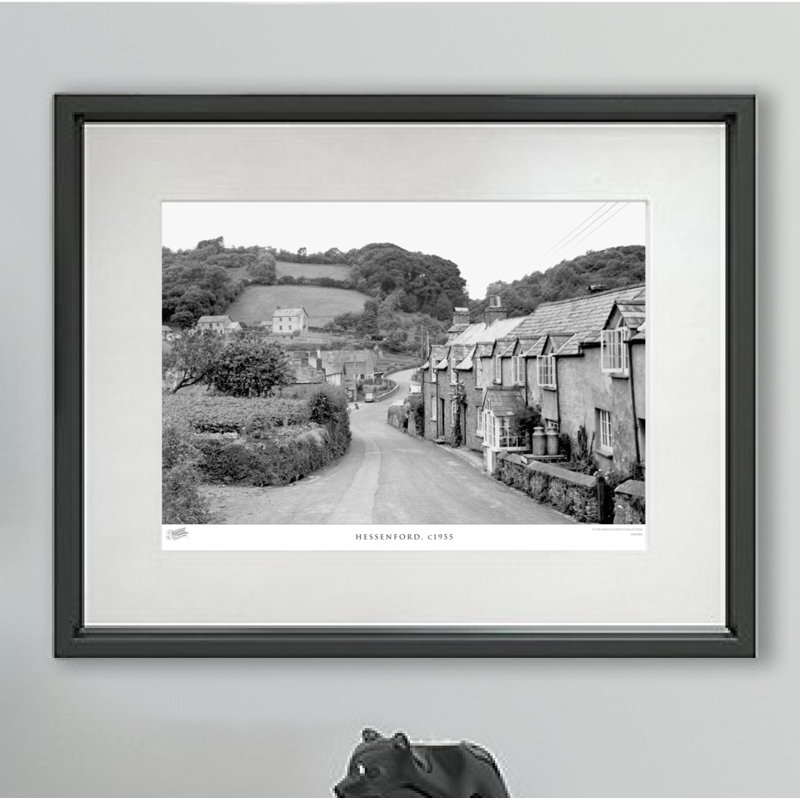 Hessenford, C1955 - Single Picture Frame Print, 28cm H x 36cm W x 2.3cm D