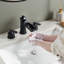 Robinet pour salle de bain à 2 poignées avec drain FURUISI-114243801