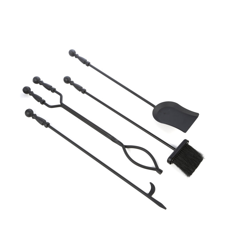 Steel Fireplace Tool Set