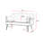 Stylish Black 2 , Back And Seat, Soft Velvet Upholstery, 4 Metal Gold Legs, Easy To Put Together For Any Living Area 2 Seater Black Seat A Elegant Touch, Assembly Required-356732895