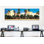 Reproduction d’art sur toile tendue, "ocean drive south beach miami beach"
