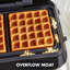 GreenPan Bistro 2-Square Waffle Maker