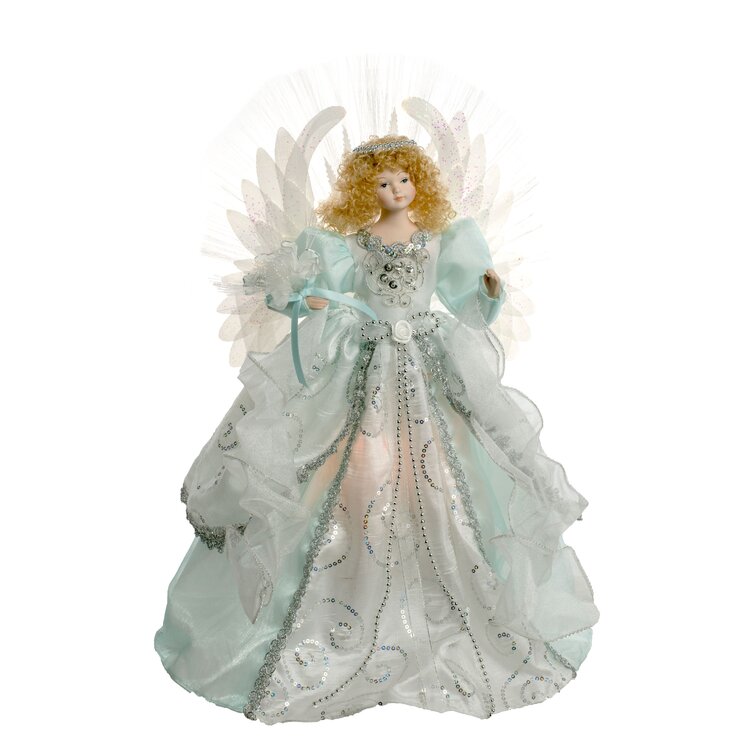 Fabric People Tree Topper - Lighted