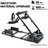 Flight Game Mount & Racing Simulator Stand Fit Logitech Thrustmaster Saitek Honeycomb, Steering Wheel Pedal Shifter Flight Simulator Seat Joystick Keyboard Not Included