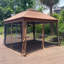 Pavillon de jardin en acier