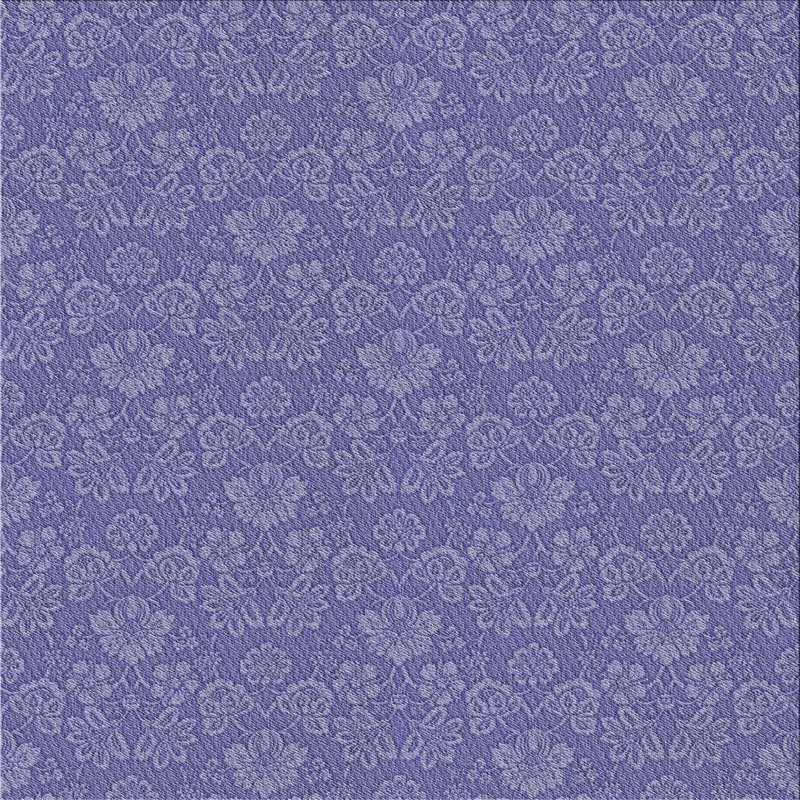 Tapis de zone bleue à motifs, Carré 4 pi