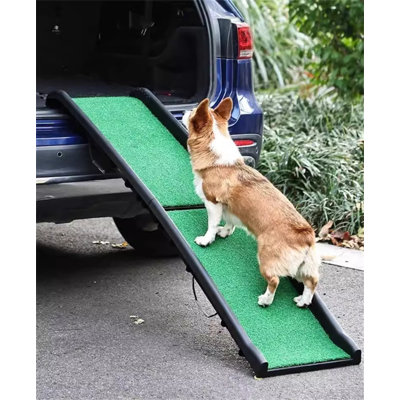 Escalier pliant pour chien en plastique