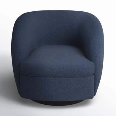 Marcy Upholstered Swivel Barrel Chair