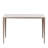 Iron Console Table With Porcelain Top