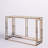 43.75'' Glass Top Console Table