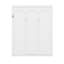 Lit escamotable double avec tablettes