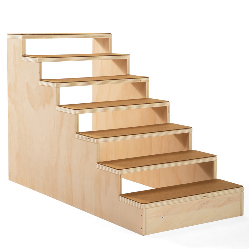 Danka 7-Step Dog Stairs, Nonslip Bottom