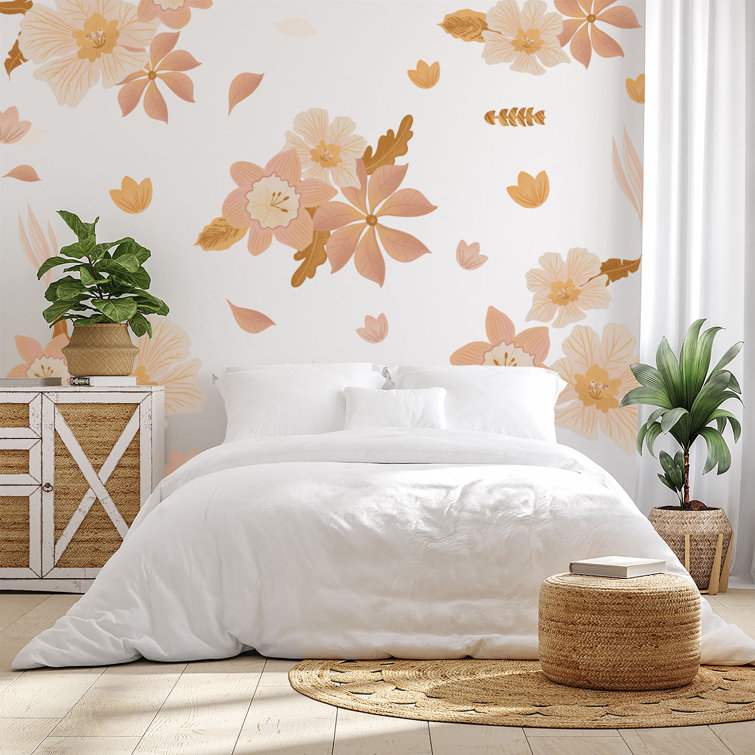 Trees & Flowers Non-Wall Damaging Wall Decal