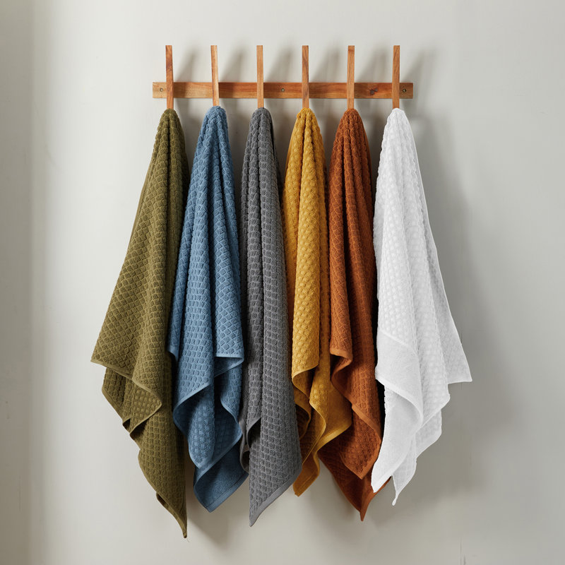 Copper Heavyweight Cotton Terry 6-Piece Towel Set