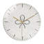 Horloge murale 12 po ronde en verre trempé avec mouvement à quartz silencieux-754074992