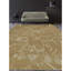 Tapis floral en soie / laine noué à la main brun / sauge-88952990