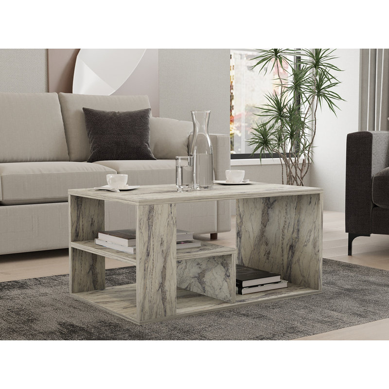 Glorias Coffee Table, Freesia Marble